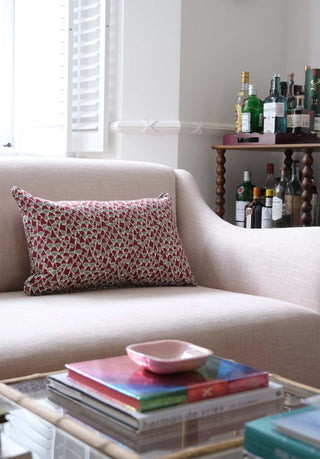 Foxglove | Burgundy & Duck Egg - Eloise Home