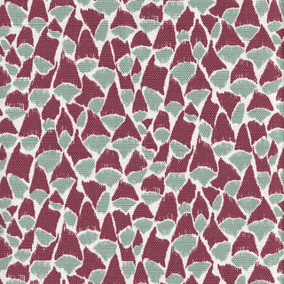 Foxglove | Burgundy & Duck Egg - Eloise Home