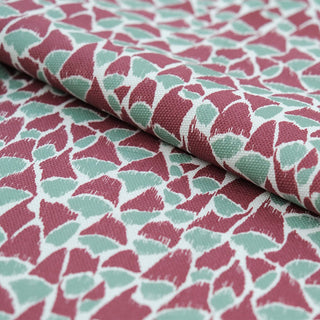 Foxglove | Burgundy & Duck Egg - Eloise Home