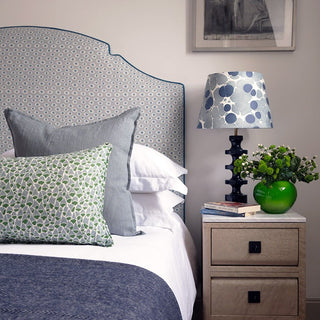Foxglove Lumbar Cushion | Blue & Green - Eloise Home