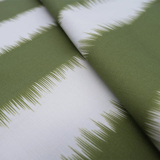 Ikat Stripe | Green - Eloise Home