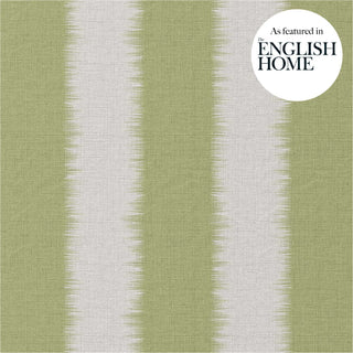 Ikat Stripe | Pale Green - Eloise Home