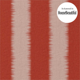 Ikat Stripe | Red & Pale Pink - Eloise Home