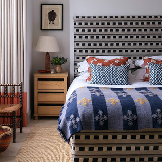 Polka Dot | Navy & Grey - Eloise Home