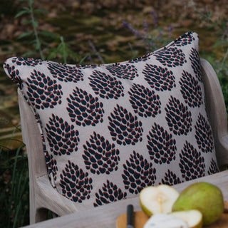 Pinecones Cushion | Mulberry - Eloise Home