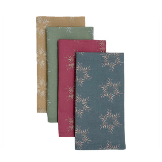 Starleaves Cotton Napkins | Multi (Set of 4) - Eloise Home