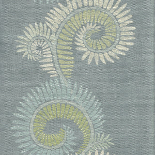 Furling Ferns | Dusk Blue