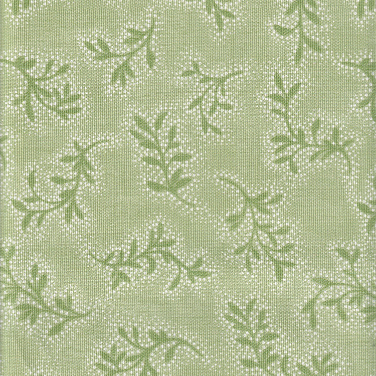 Spotted Sprigs | Forest Green