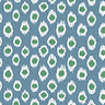 Polka Dot Blue and Green