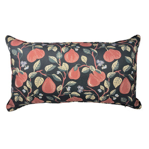Showering Pears Large Cushion | Dark Denim - eloise home