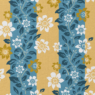 Climbing Clematis | Yellow & Navy