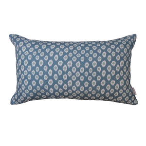 Polka Dot Lumbar Cushion | Blue & Mint - eloise home