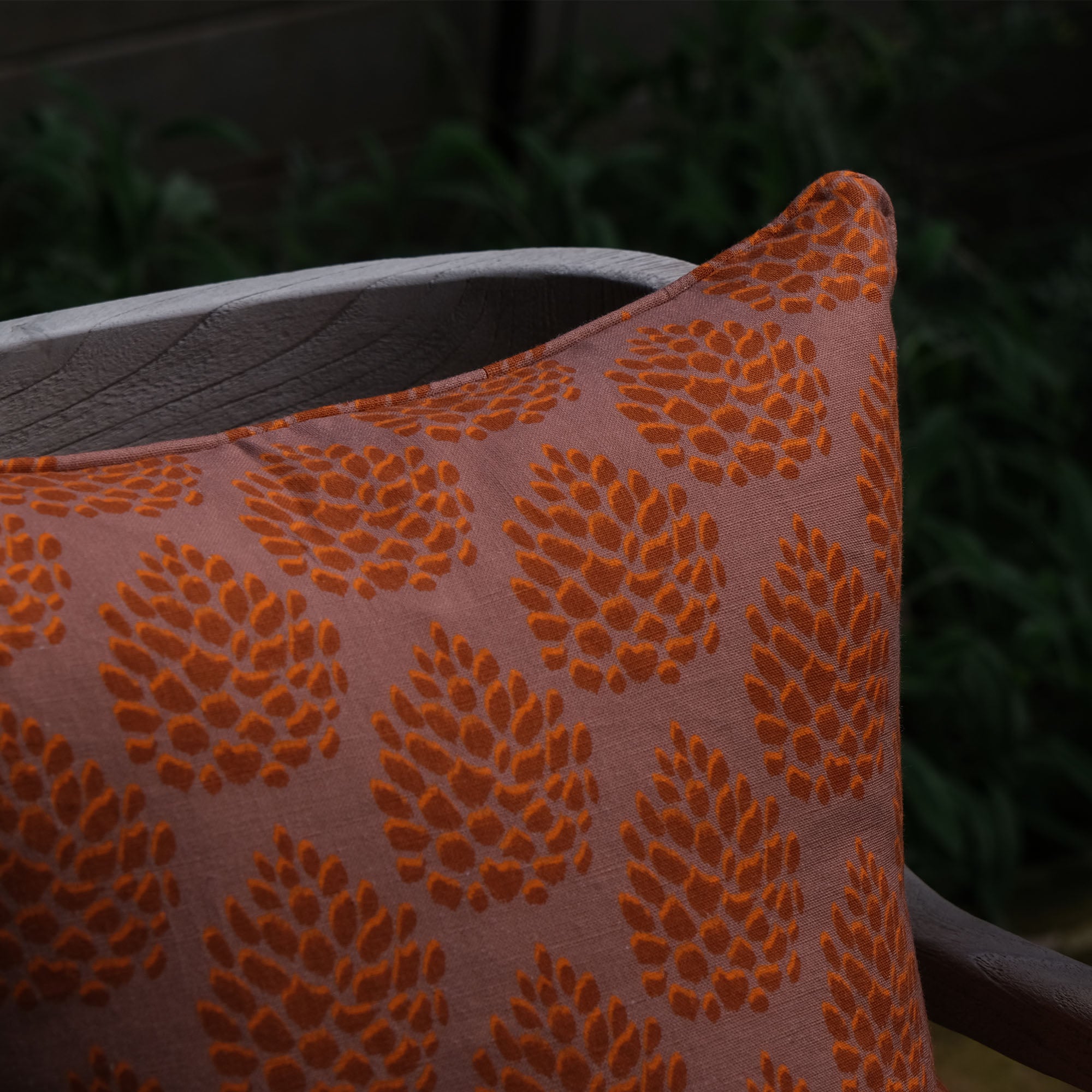 Pine Cones Cushion | Ember