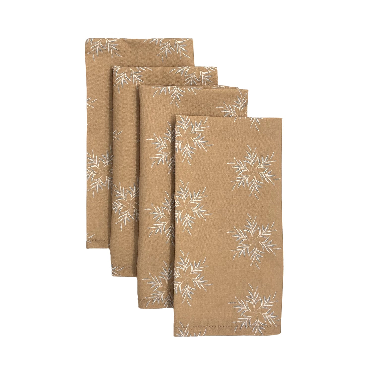 Starleaves Cotton Napkins | Indian Yellow (Set of 4) - eloise home